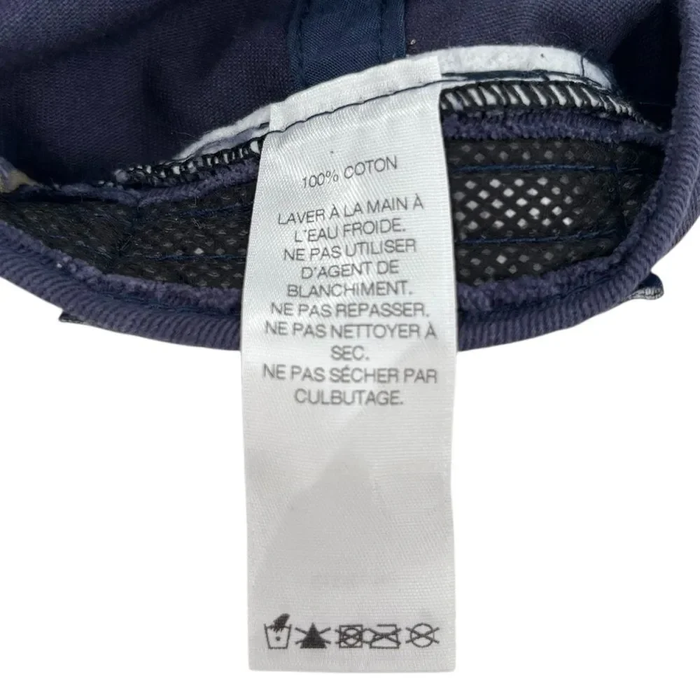 Vineyard Vines Whale Slideback Hat Blue Adjustable Embroidered Whale Logo